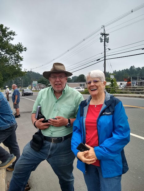 Sanborn Covered Bridge removal photo by Jeanne Beaudry